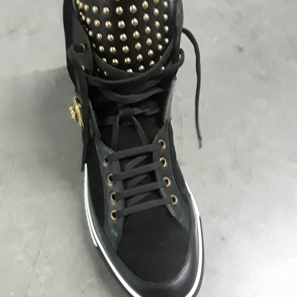 Versace hightop sneakers